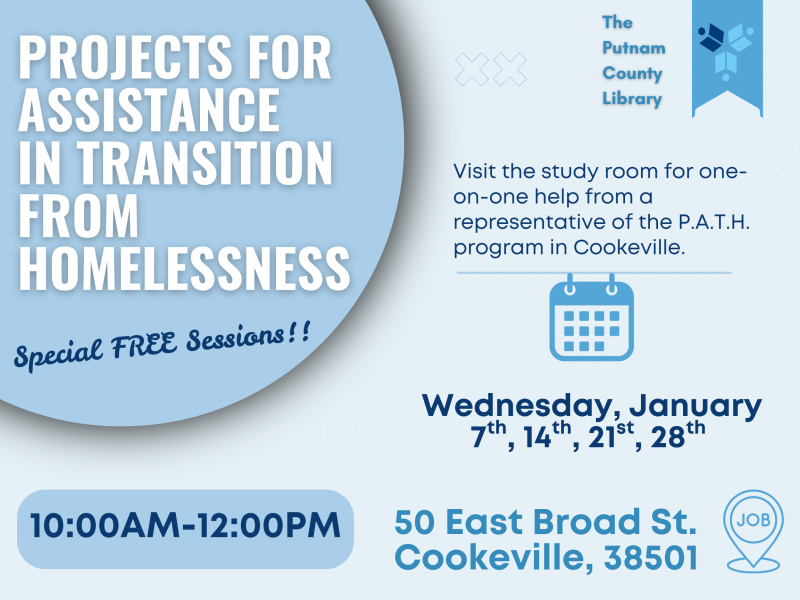 Projects for Assistance in Transition from Homelessness – Wed, Jan 28 ...