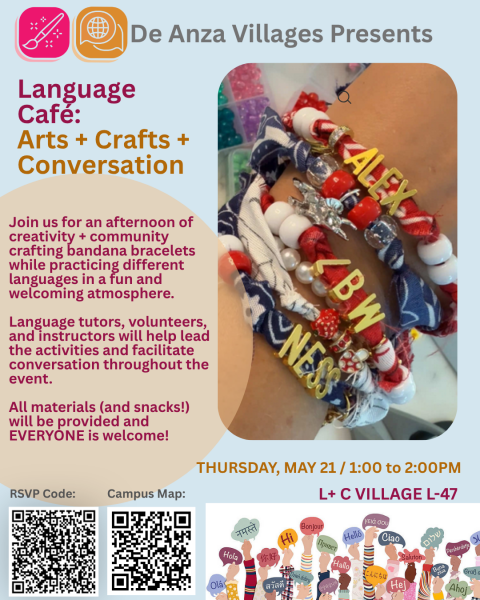 Language Café: Arts+Crafts+Conversation